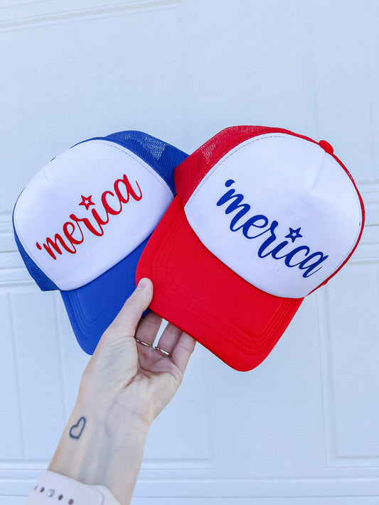 'Merica - TRUCKER HAT