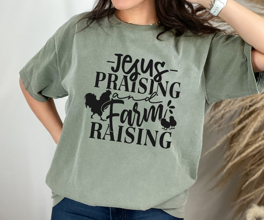 Jesus Praising Farm Raising - TEE